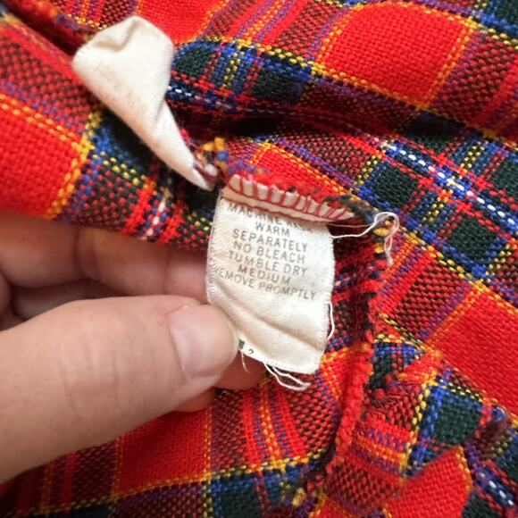 Vintage Her Majesty Plaid Skirt - Picture 5 of 6